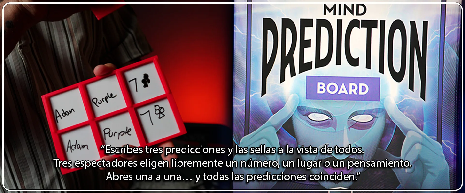 Tienda Mago Chams - MIND PREDICTION BOARD by Apprentice Magic Banner