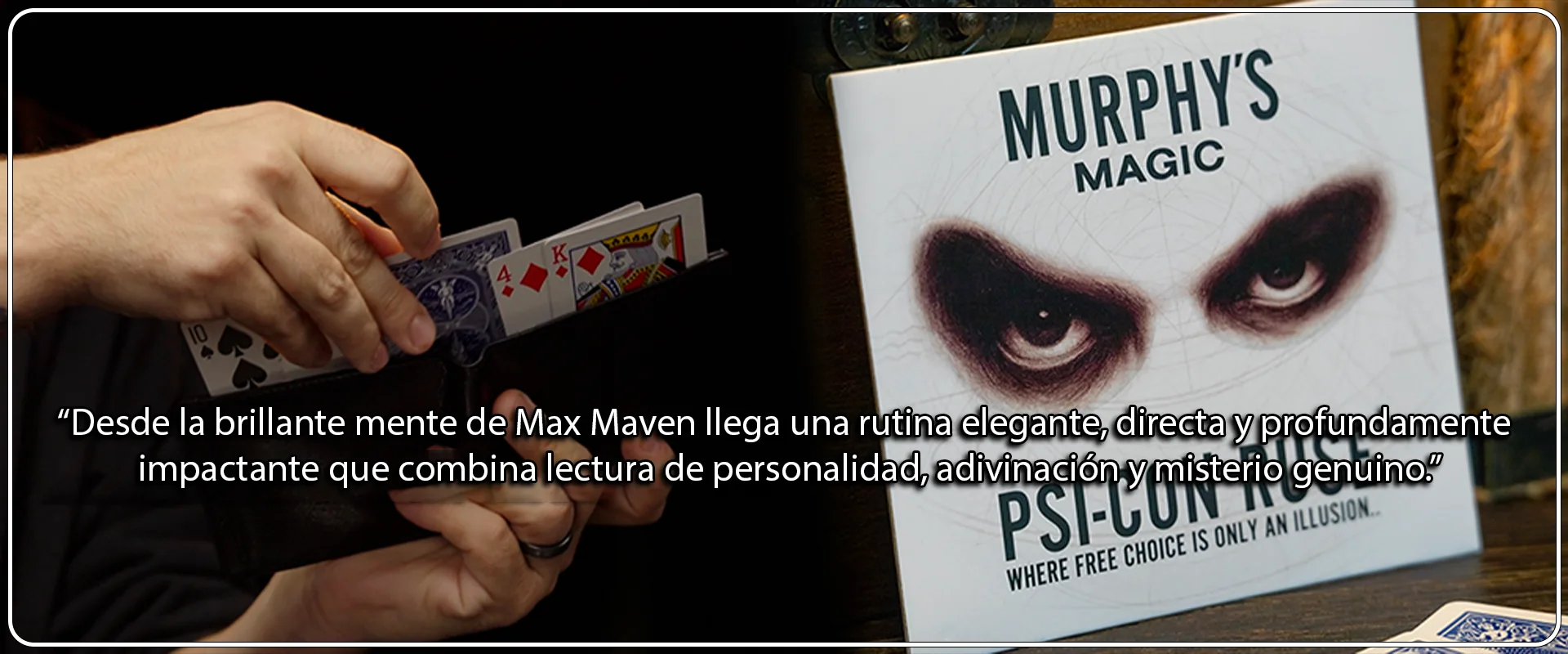 Tienda Mago Chams - PSI-CON RUSE by Max Maven Banner