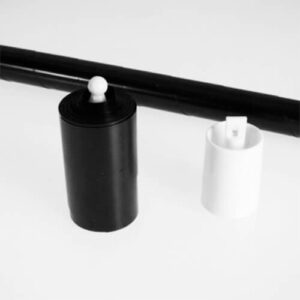 Appearing Cane (Plastico, Negro) by JL Magic