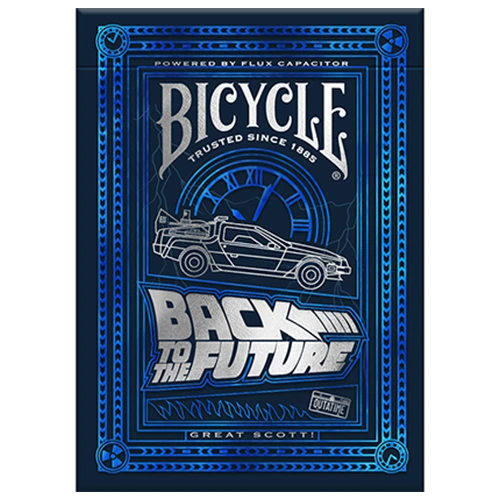 Tienda Mago Chams - Bicycle Back to the Future Playing Cards 1
