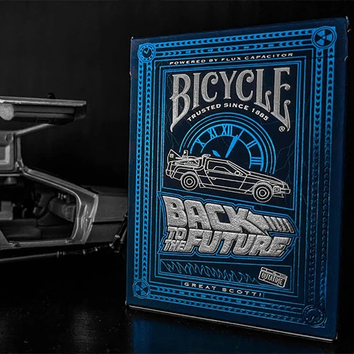 Tienda Mago Chams - Bicycle Back to the Future Playing Cards full