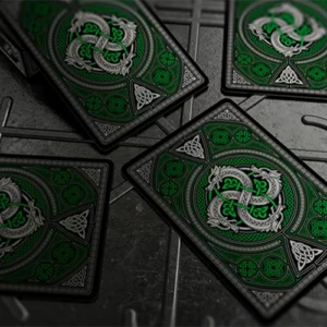 Valhalla Viking Emerald Playing Cards