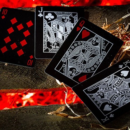Tienda Mago Chams - Black Tiger Revival Edition Playing Cards 1