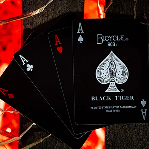 Tienda Mago Chams - Black Tiger Revival Edition Playing Cards 2