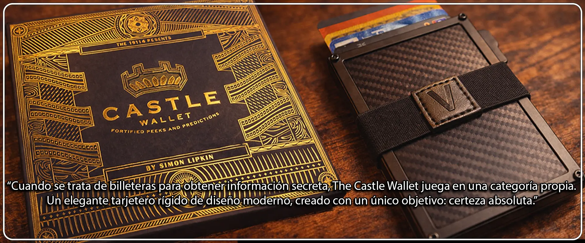 Tienda Mago Chams - Castle Wallet by Simon Lipkin Banner