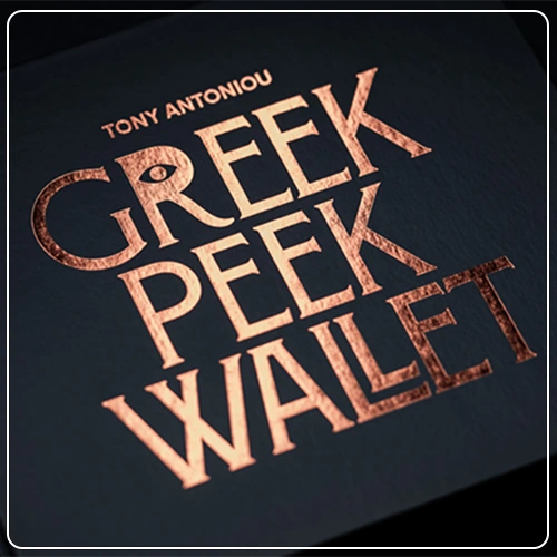 Tienda Mago Chams - Greek Peek Wallet by Tony Antoniou Full