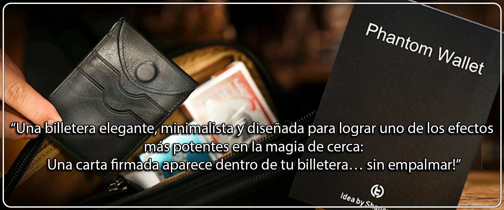 Tienda Mago Chams - Phantom Wallet by TCC Magic Banner