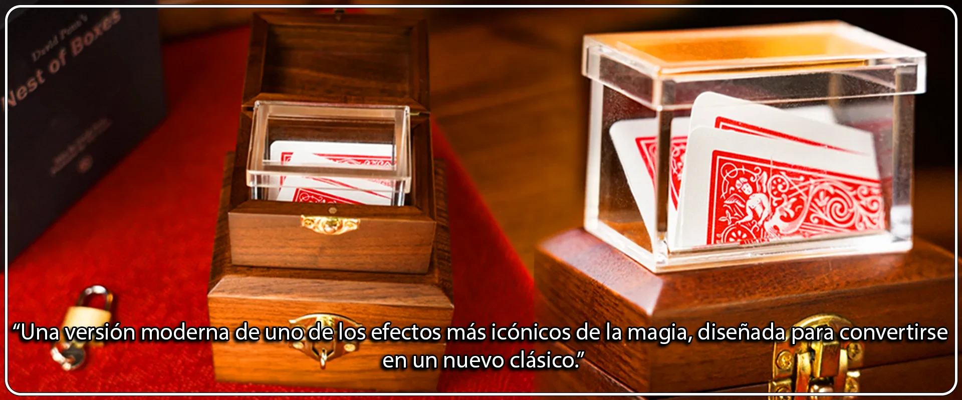 Tienda Mago Chams - Mystery Solved Nest of Boxes by David Penn Banner
